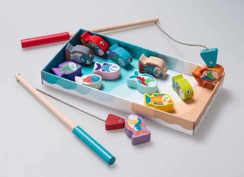 Wooden Fishing Game