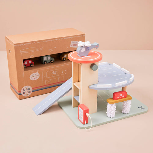 Wooden Garage Set
