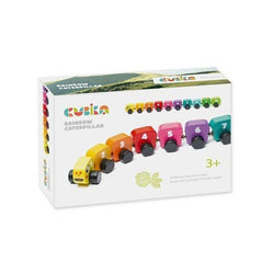 Wooden Rainbow Caterpillar