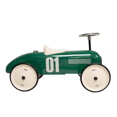 Vilac Classic British Racing Green Metal Ride-On Car