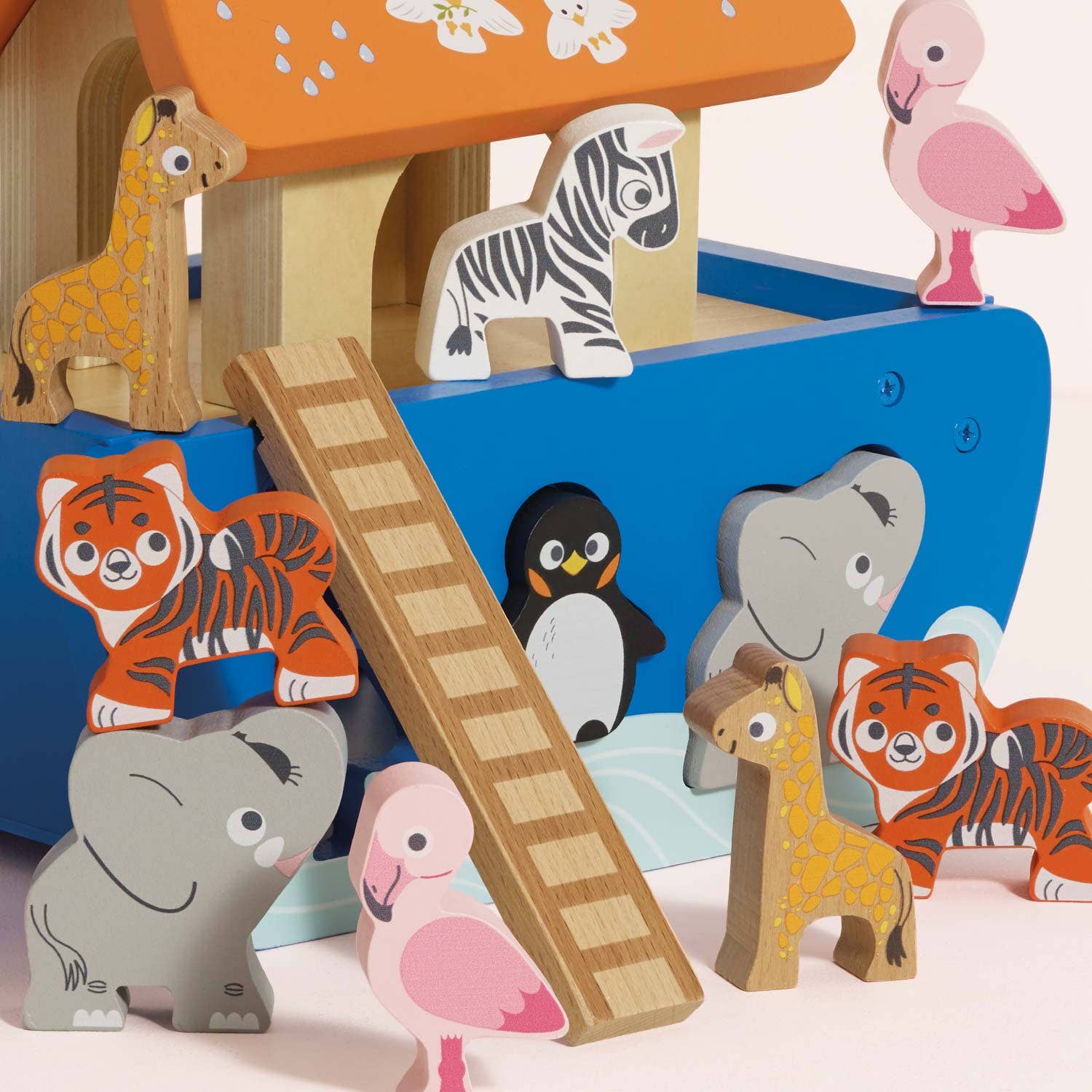 Le Toy Van Wooden Noah's Ark Shape Sorter Toy | Tollers – TollersToys