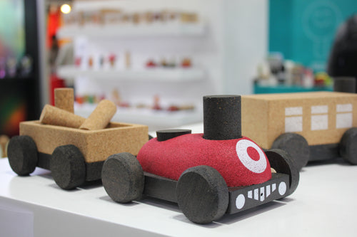 elou Cork Freight Toy Train