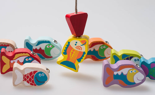 Wooden Fishing Game
