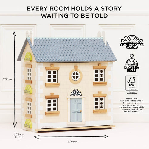 Bay Tree Wooden Dolls House