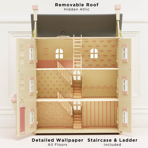 Cherry Tree Hall Wooden Dolls House
