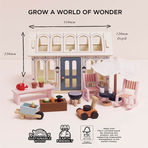 Dolls House Conservatory Playset