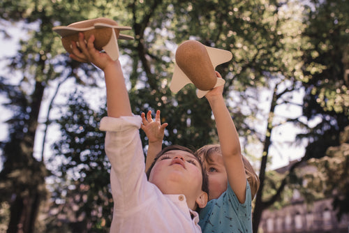 elou Bubble Plane Cork Toy