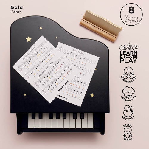 Wooden Grand Piano Toy