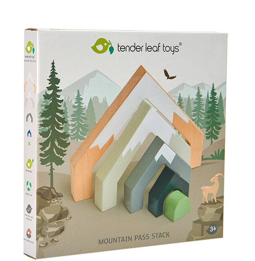 Mountain Pass Stack Wood Toy for Kids