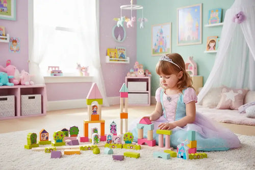 Wooden Blocks "Fairy Tale" Playset