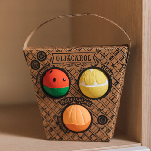 Oli & Carol Baby Sensory Ball Fruit Salad